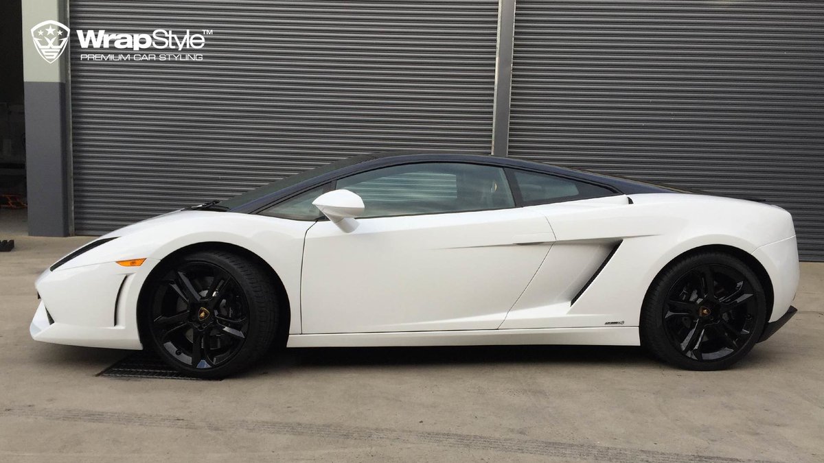 Lamborghini Gallardo - White Gloss wrap - img 4