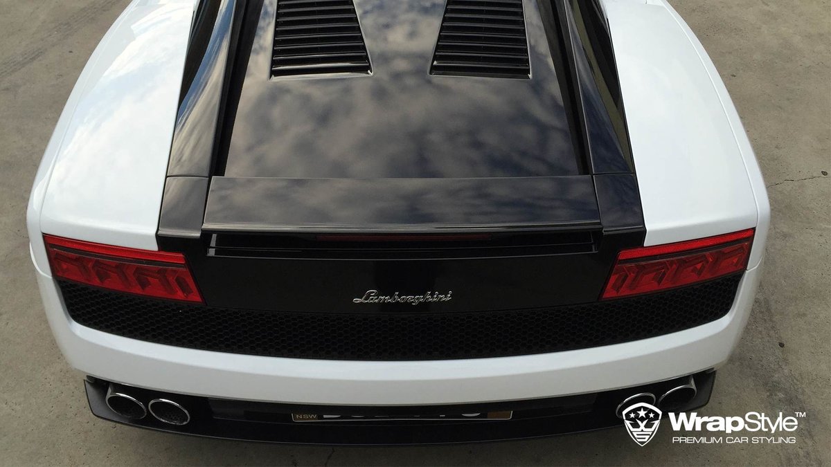 Lamborghini Gallardo - White Gloss wrap - img 3