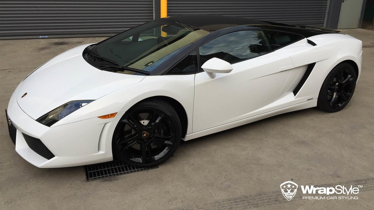 Lamborghini Gallardo - White Gloss wrap - img 2