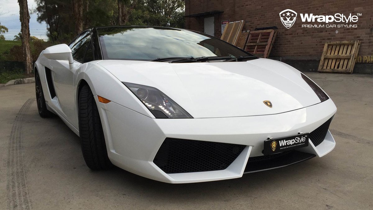Lamborghini Gallardo - White Gloss wrap - img 1