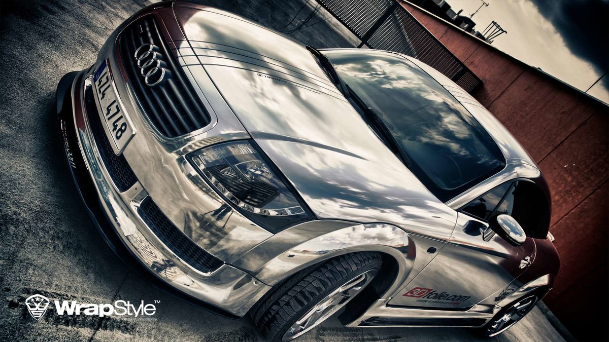 Audi TT - Chrome Gloss wrap - img 3