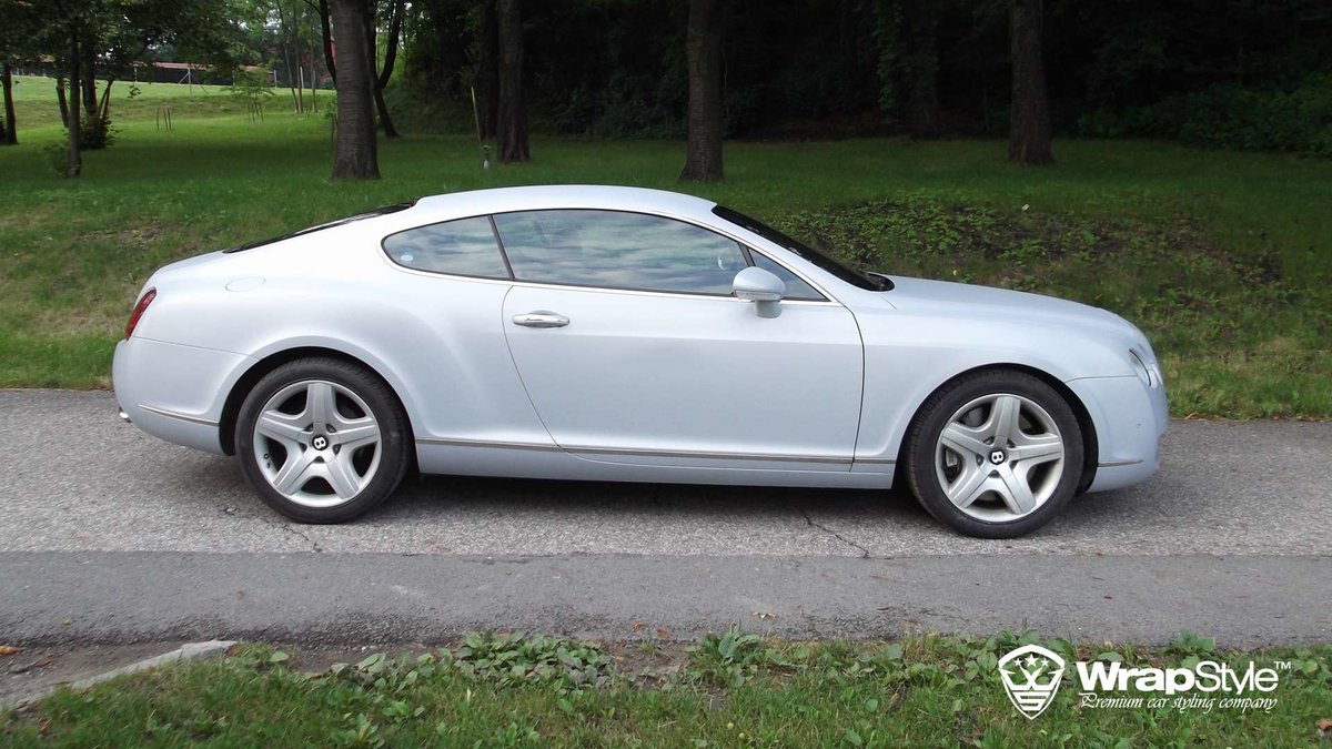 Bentley Continental - Brushed Aluminium wrap - img 3