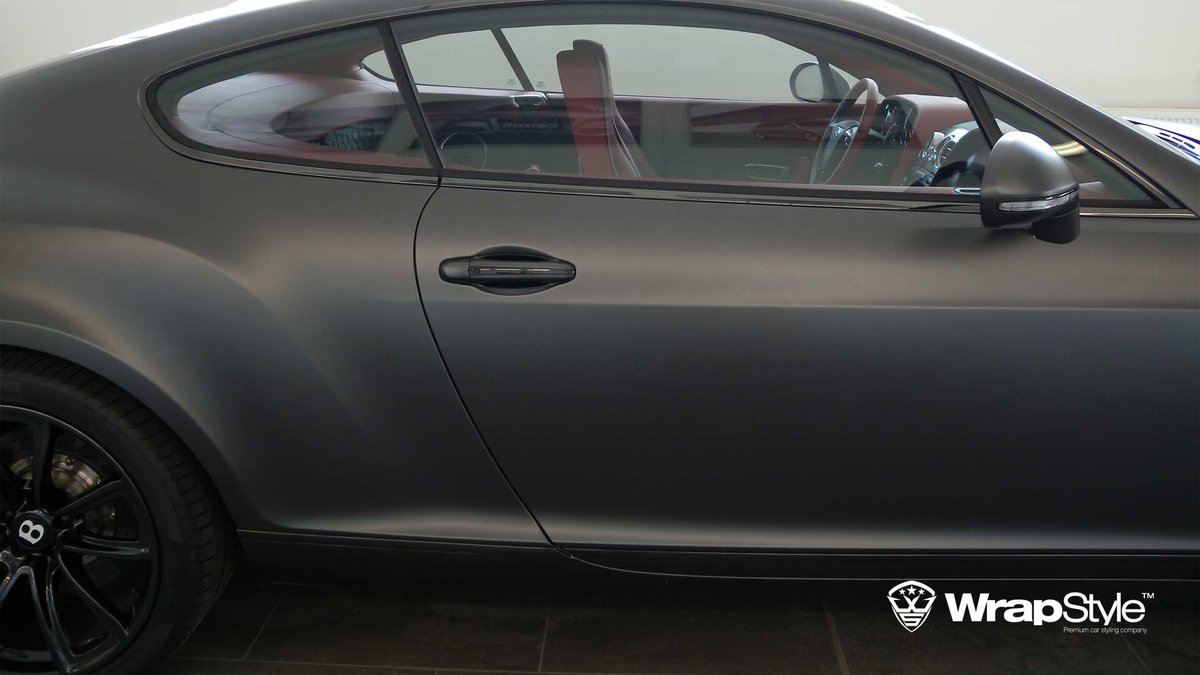 Bentley Continental - White Matt wrap - img 1