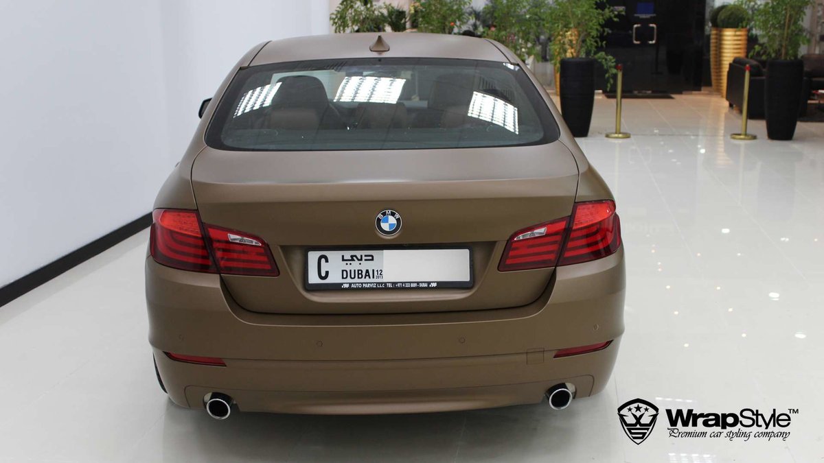 BMW 6 - Marakesh Brown Matt wrap - img 3