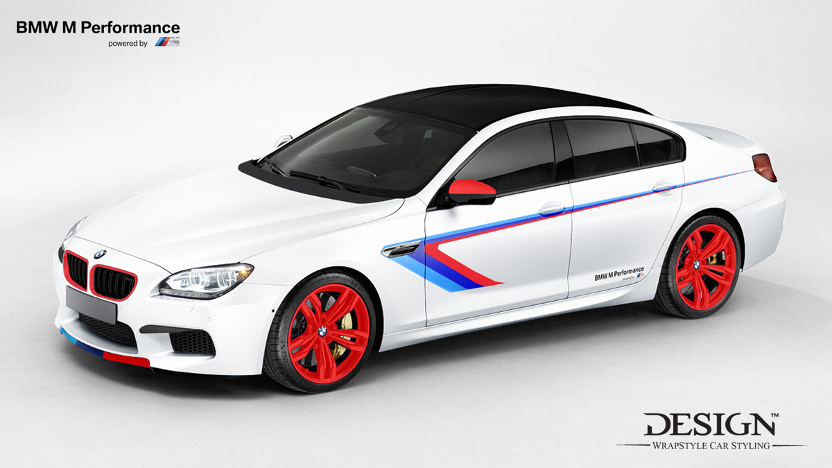BMW M6 - Stripes design - img 2