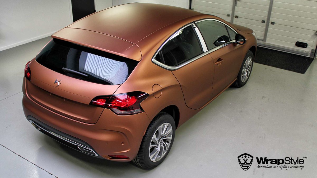 Citroen DS3 - Aztec Bronz wrap - img 2
