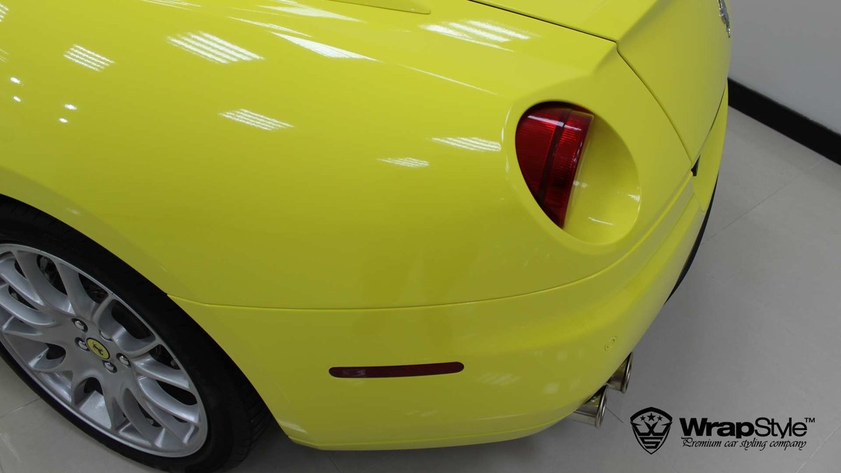 Ferrari 599 - Yellow Gloss wrap - img 2