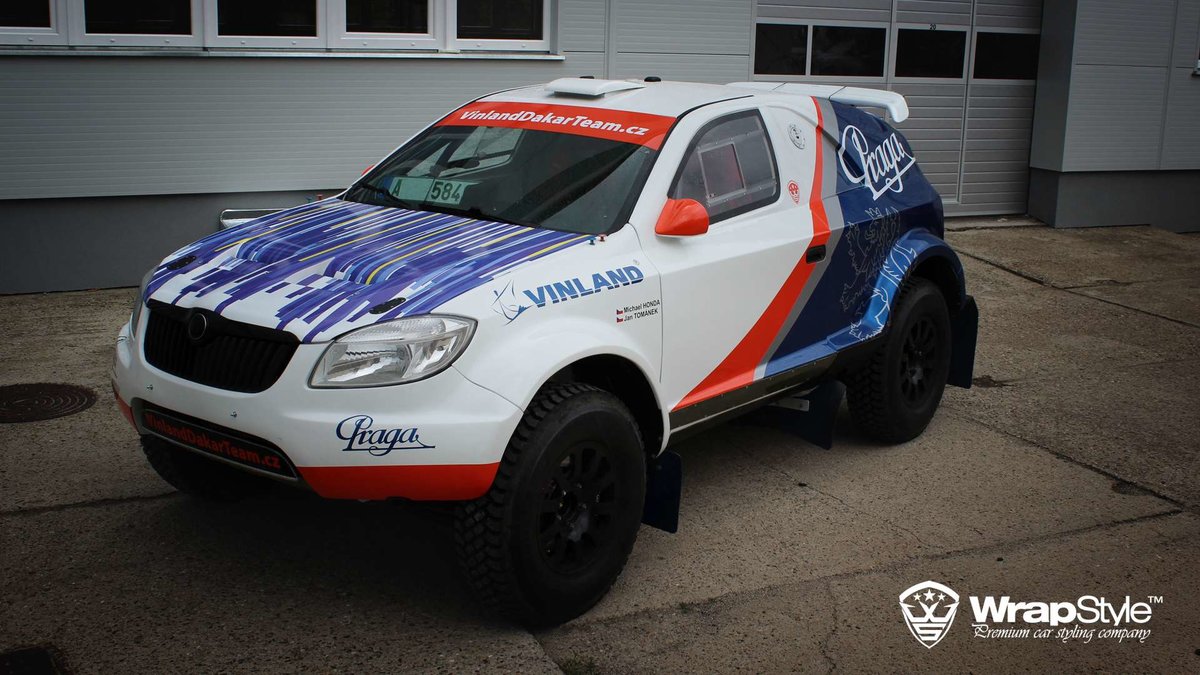 IsuzuXŠkoda  - Dakar Special design - img 3