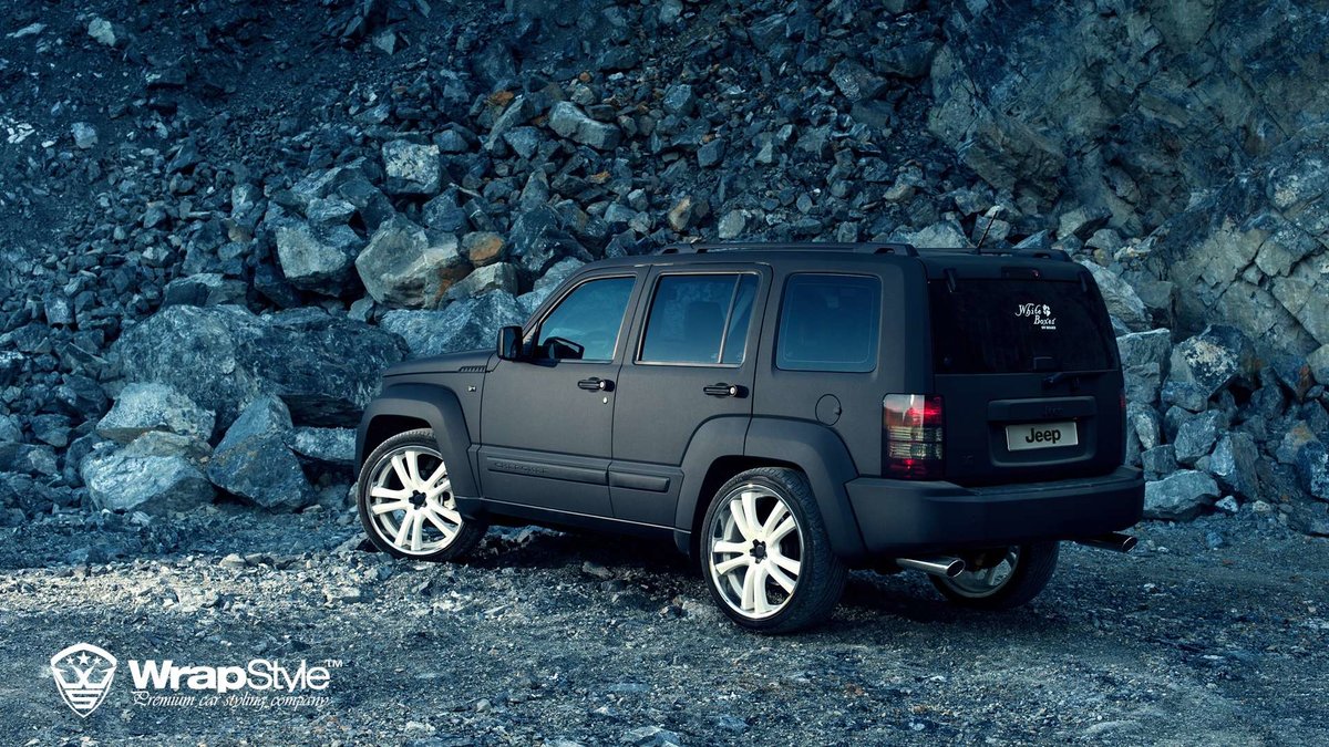 Jeep Wrangler - Super Black Matt wrap - img 3