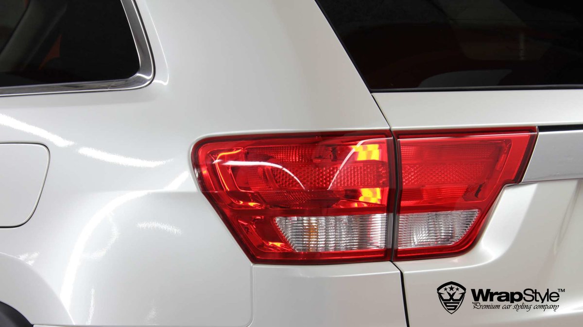 Jeep Cherokee- White Pearl wrap - img 2