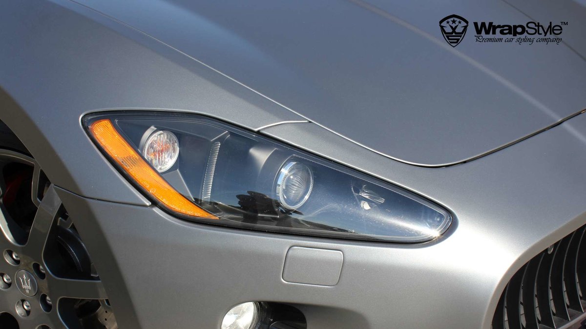 Maserati GranTurismo - Anthracite Matt wrap - img 3