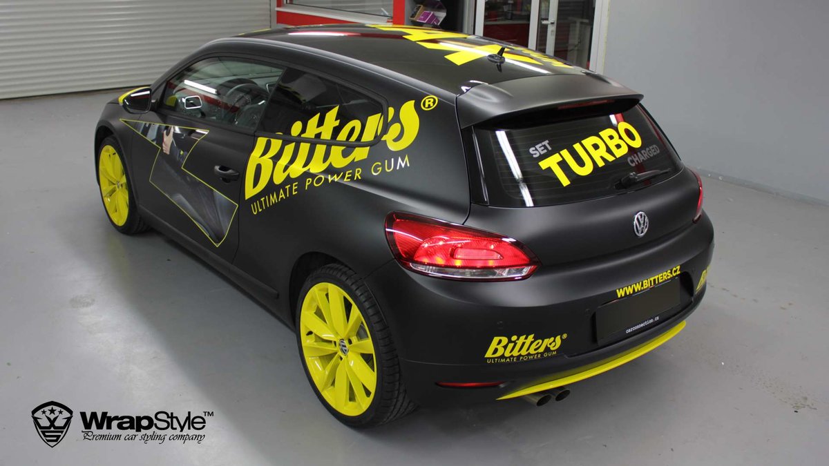 Volkswagen Scirocco - Black Matt design - img 4
