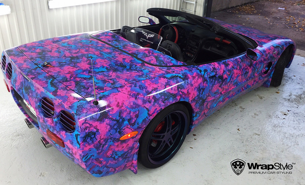 Chevrolet Corvette - Purple Reptile design - img 3
