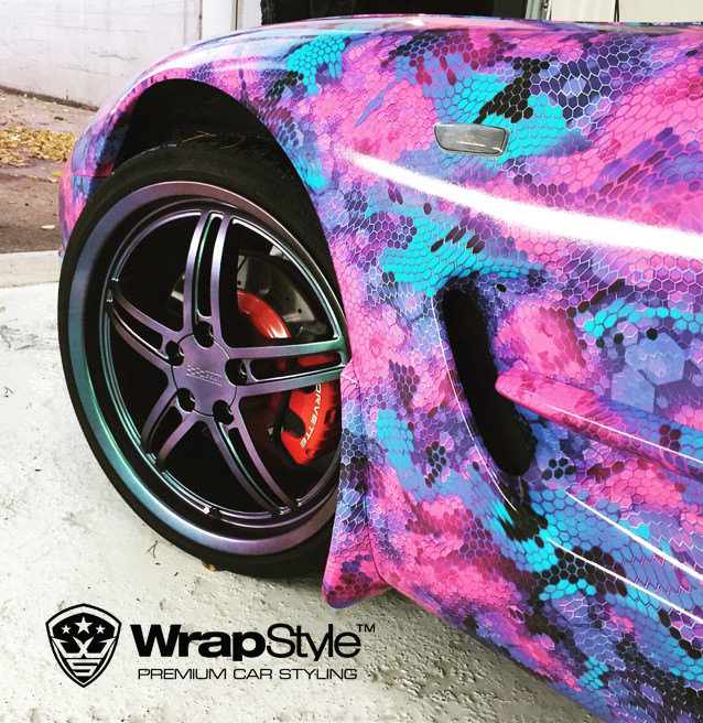 Chevrolet Corvette - Purple Reptile design - img 2