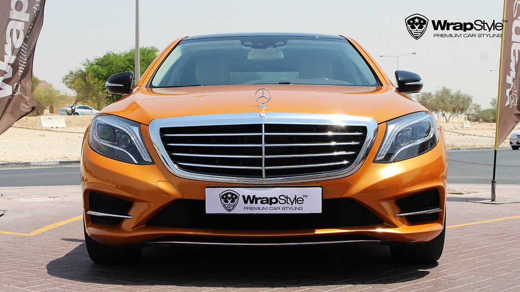 Mercedes-Benz - Orange Gloss wrap - img 3