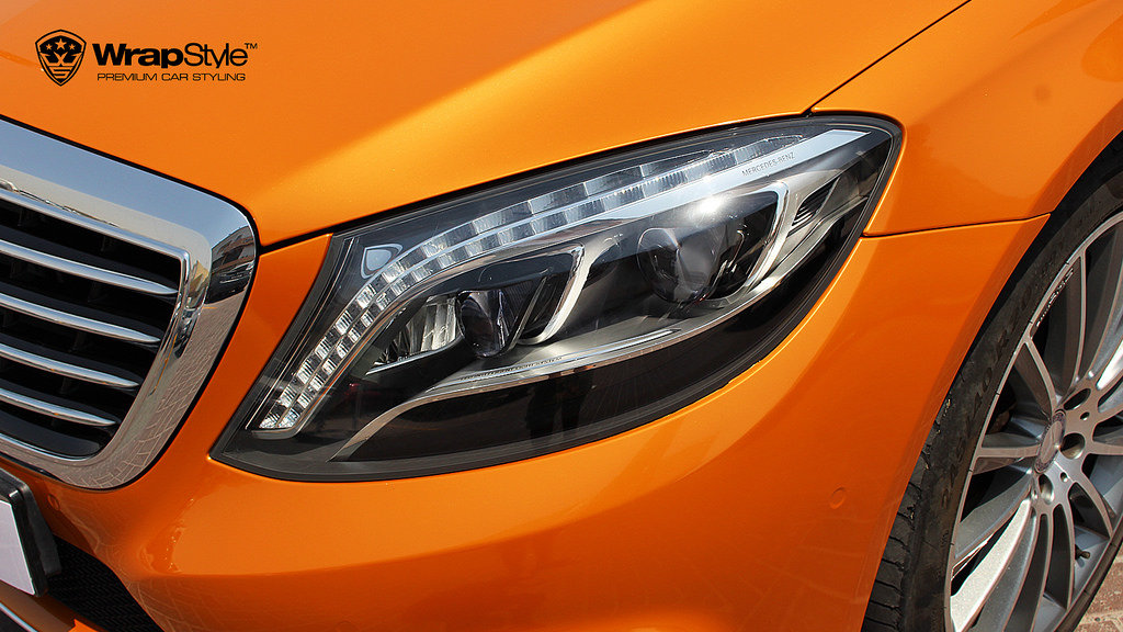 Mercedes-Benz - Orange Gloss wrap - img 2