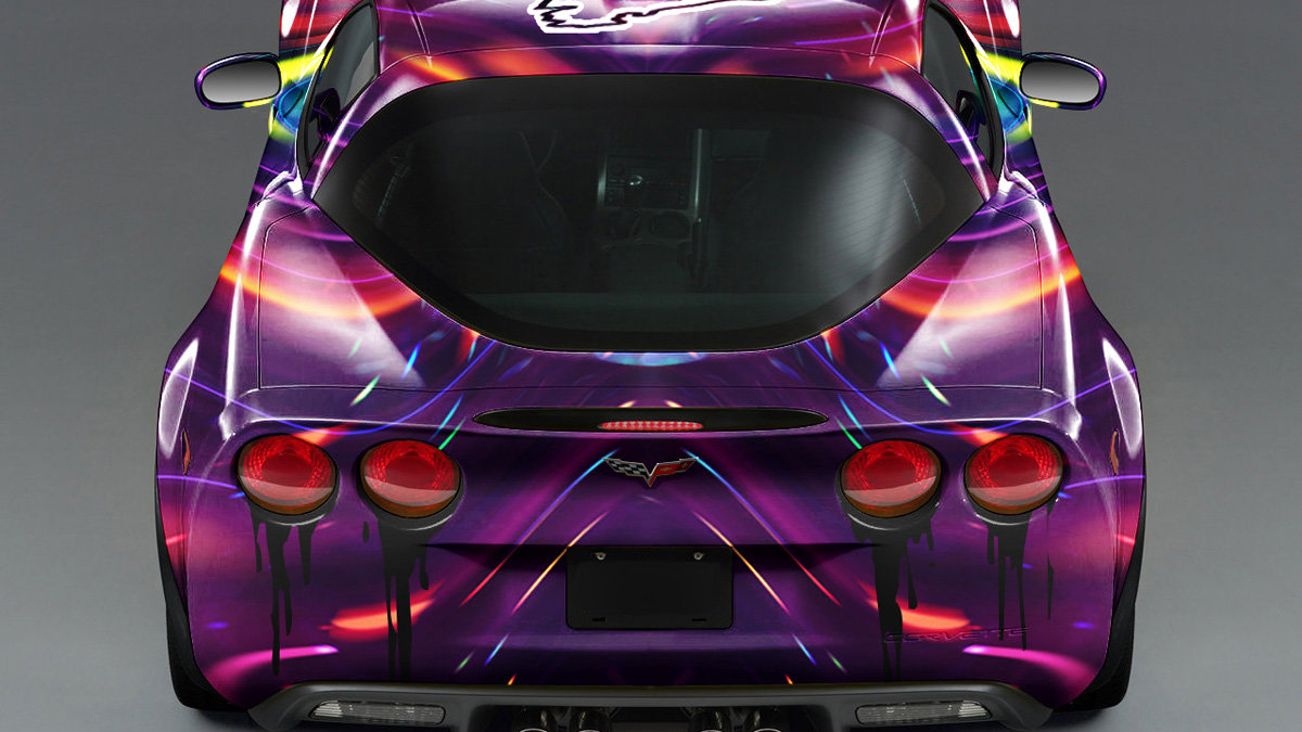 Chevrolet Corvette - Rainbow design - img 1