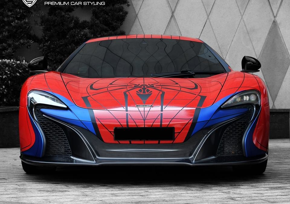 McLaren 650 - Spiderman Wrap - img 2