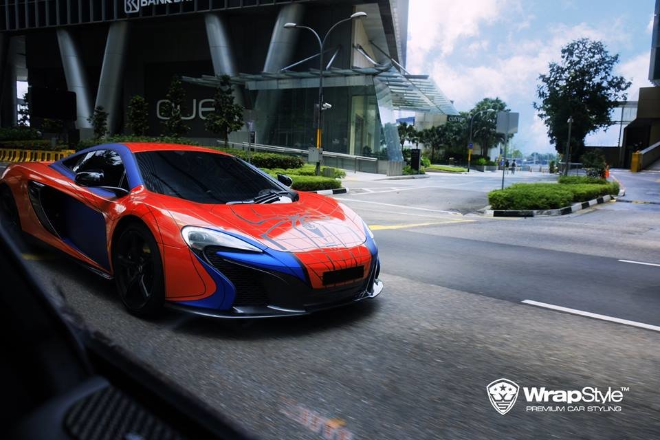 McLaren 650 - Spiderman Wrap - img 1