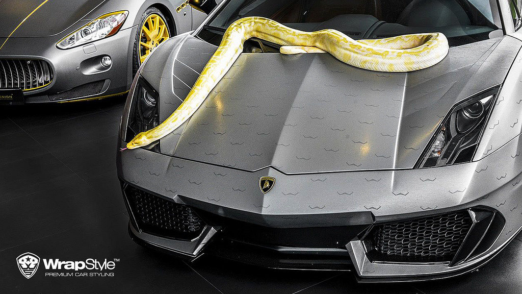 Lamborghini - Brushed Titanium wrap - img 1