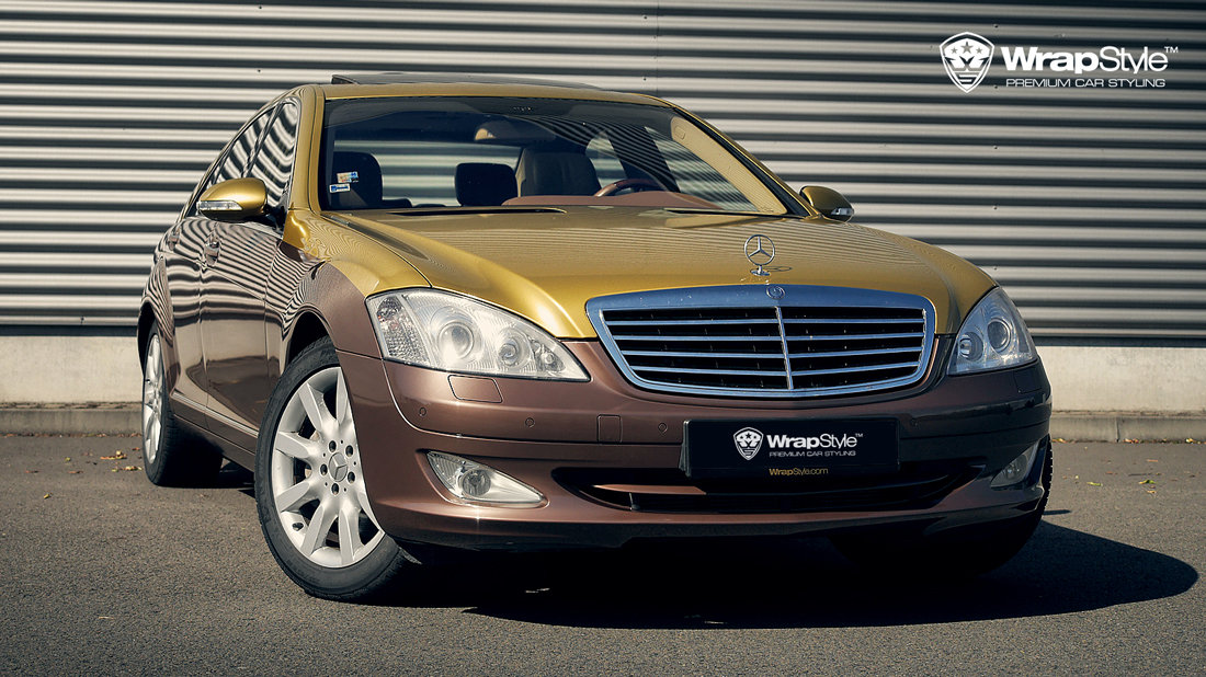 Mercedes S - Two-tone wrap - img 1