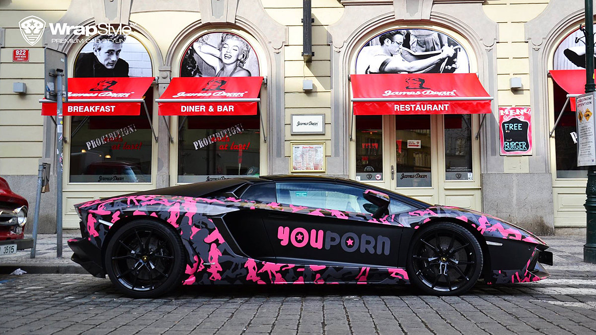 Lamborghini Aventador - youporn design - img 1