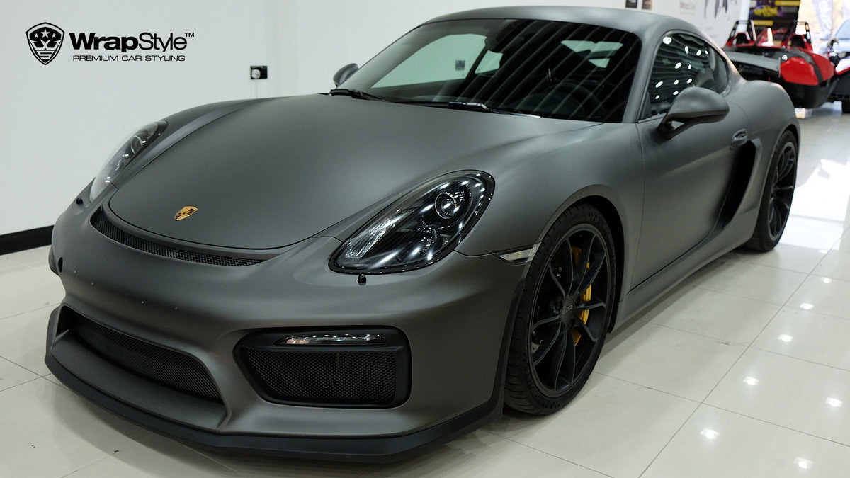 Porsche 911 - Grey Matt Metalic wrap - img 1