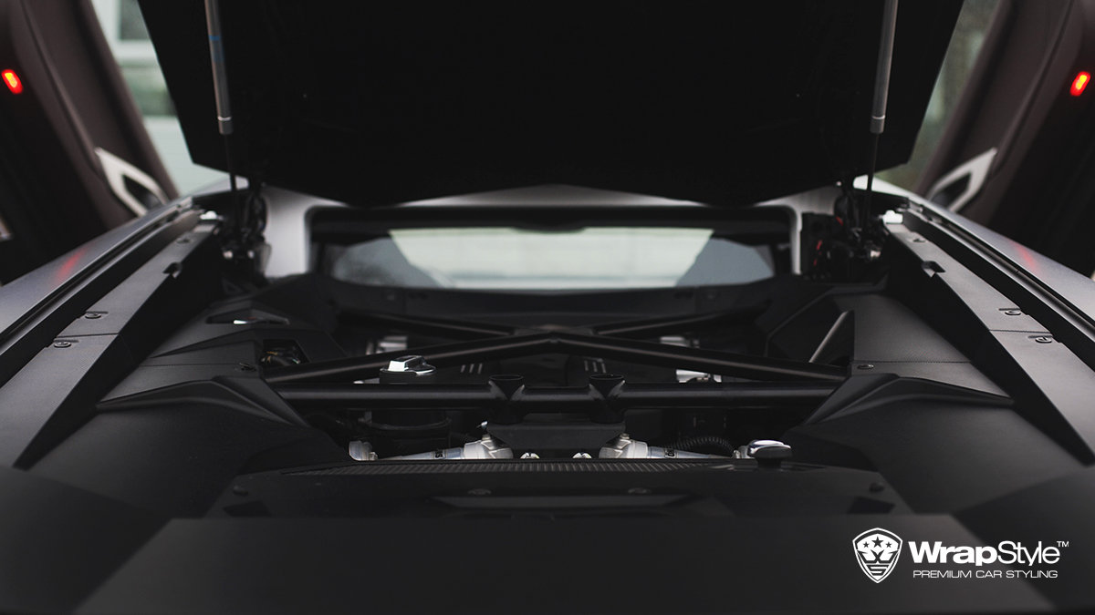 Lamborghini Avenatdor - Black Matt wrap - img 1