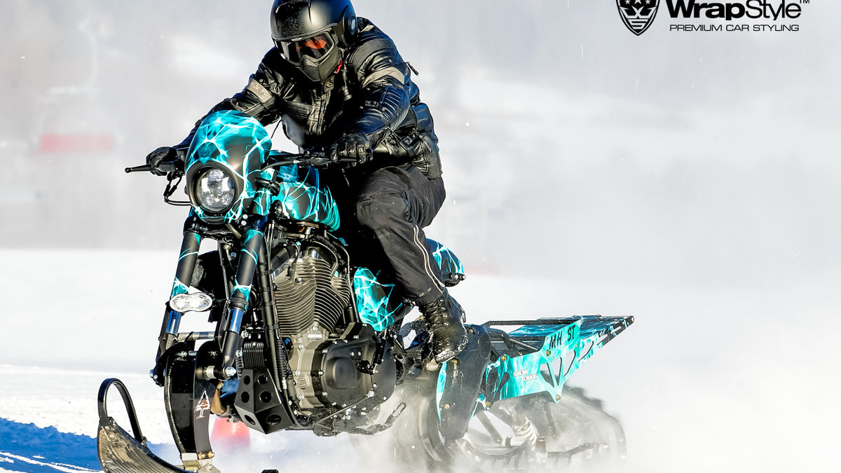Harley-Davidson Dragsnow - Blue Design - img 1