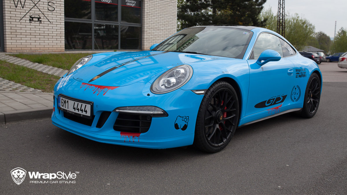 Porsche 911 4GTS - Sticker design - img 1