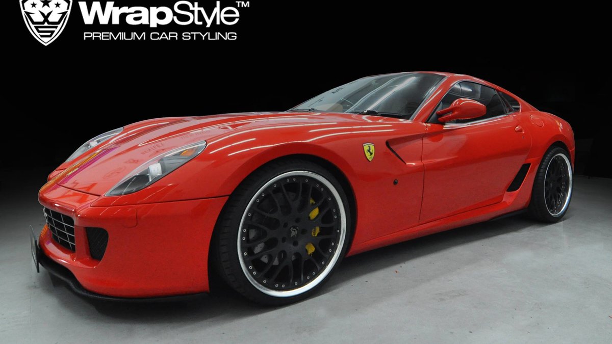 Ferrari 599 GTB Fiorano - Hot Rod Red Gloss wrap - img 2