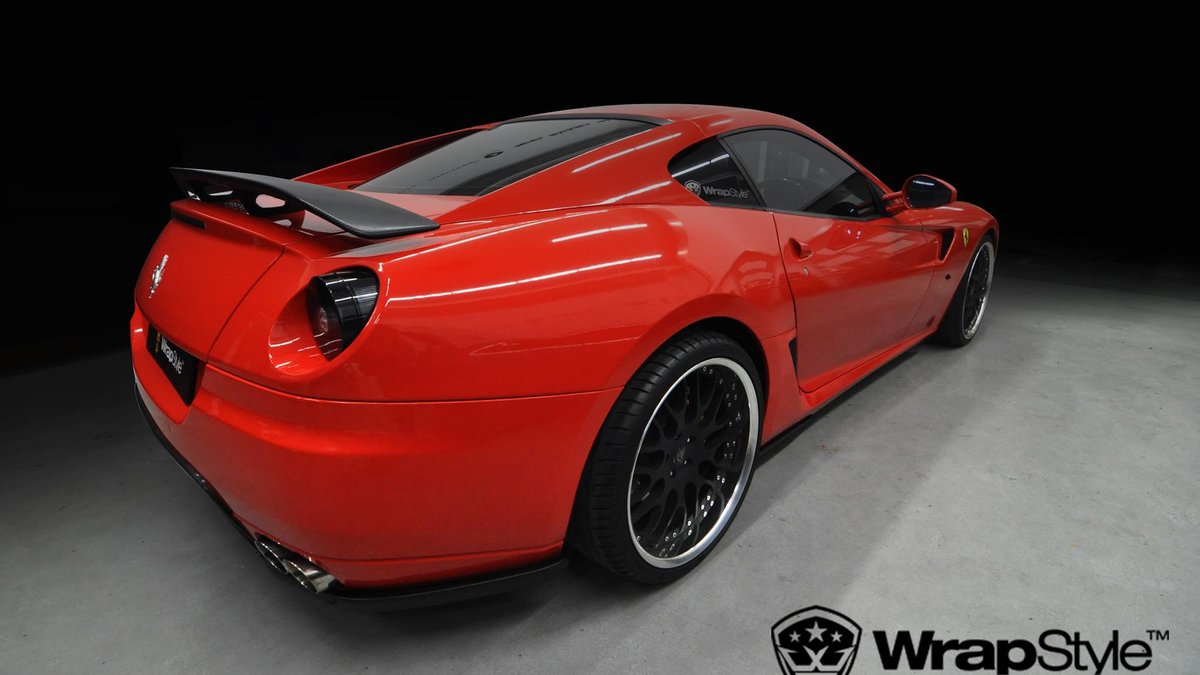 Ferrari 599 GTB Fiorano - Hot Rod Red Gloss wrap - img 1