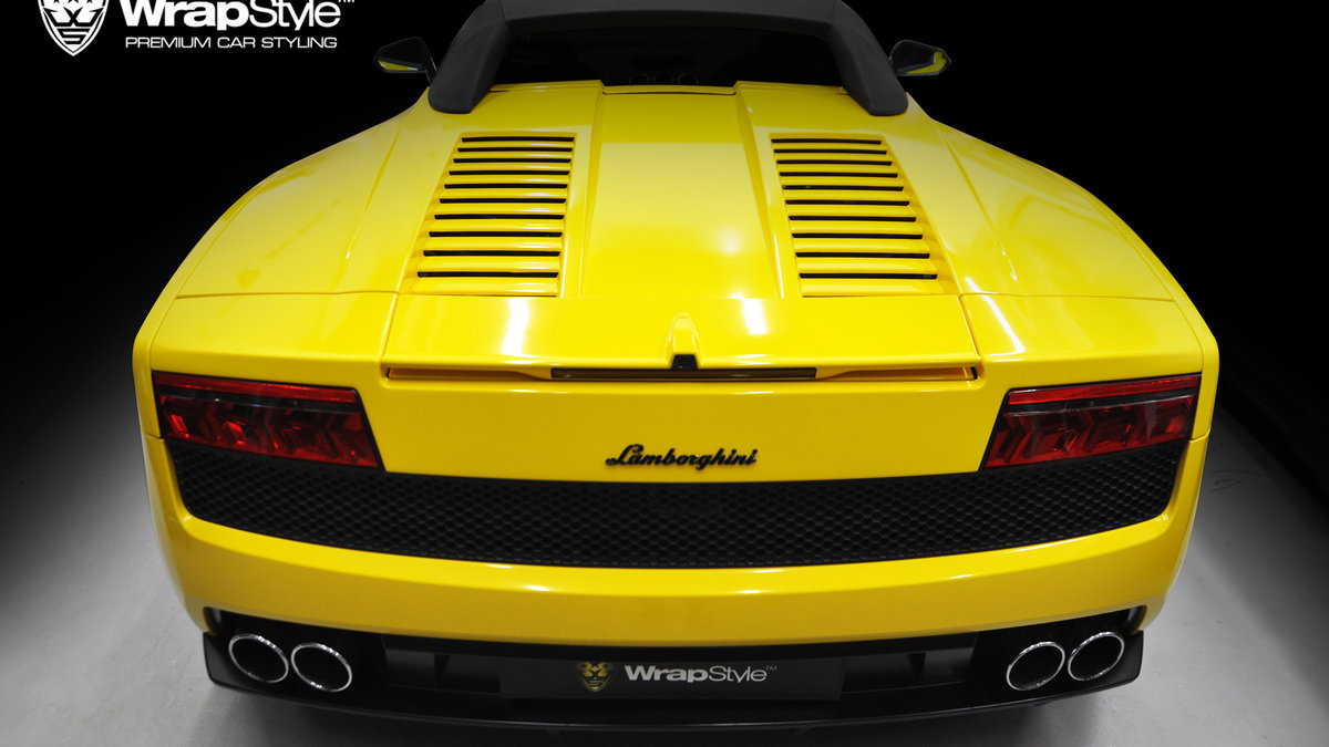 Lamborghini Gallardo - Yellow Gloss wrap - img 2