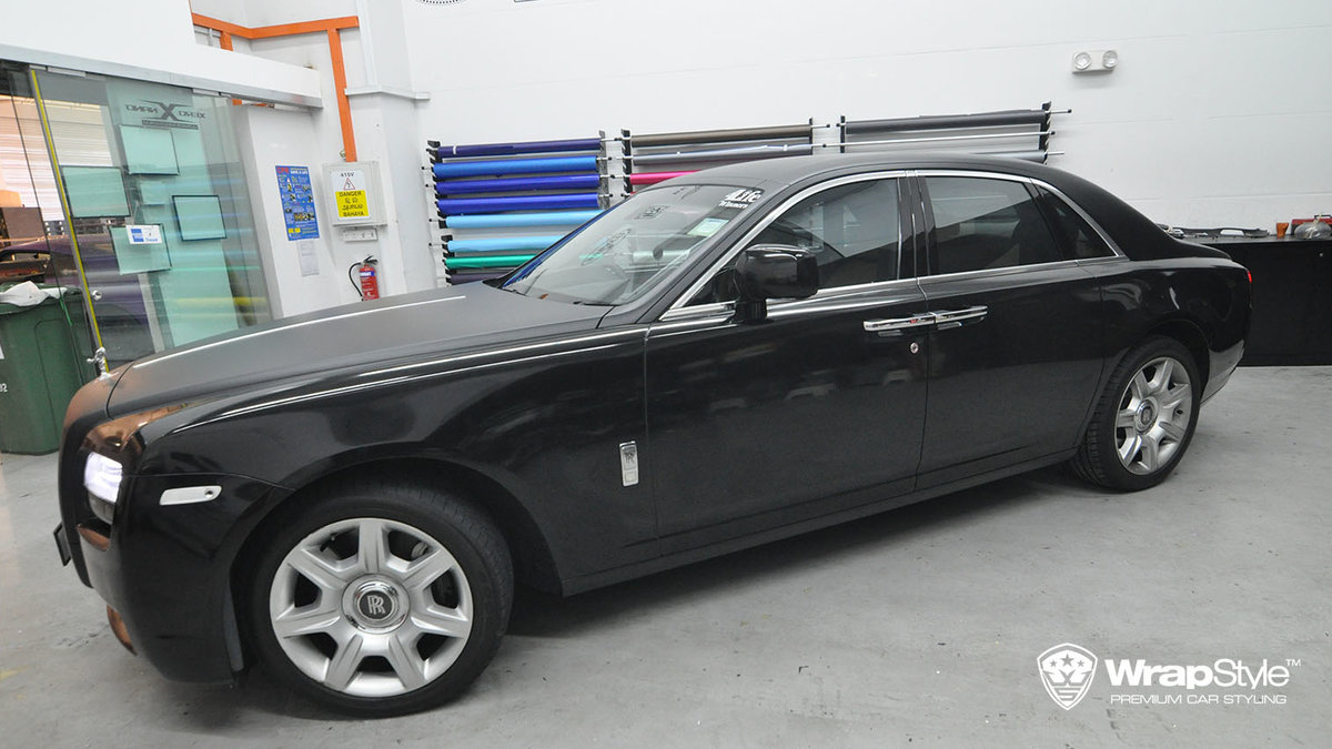 Rolls-Royce Ghost - Black Gloss/Matt wrap - img 1