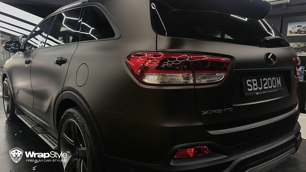 Kia Sorento - Brown Matt wrap - img 1