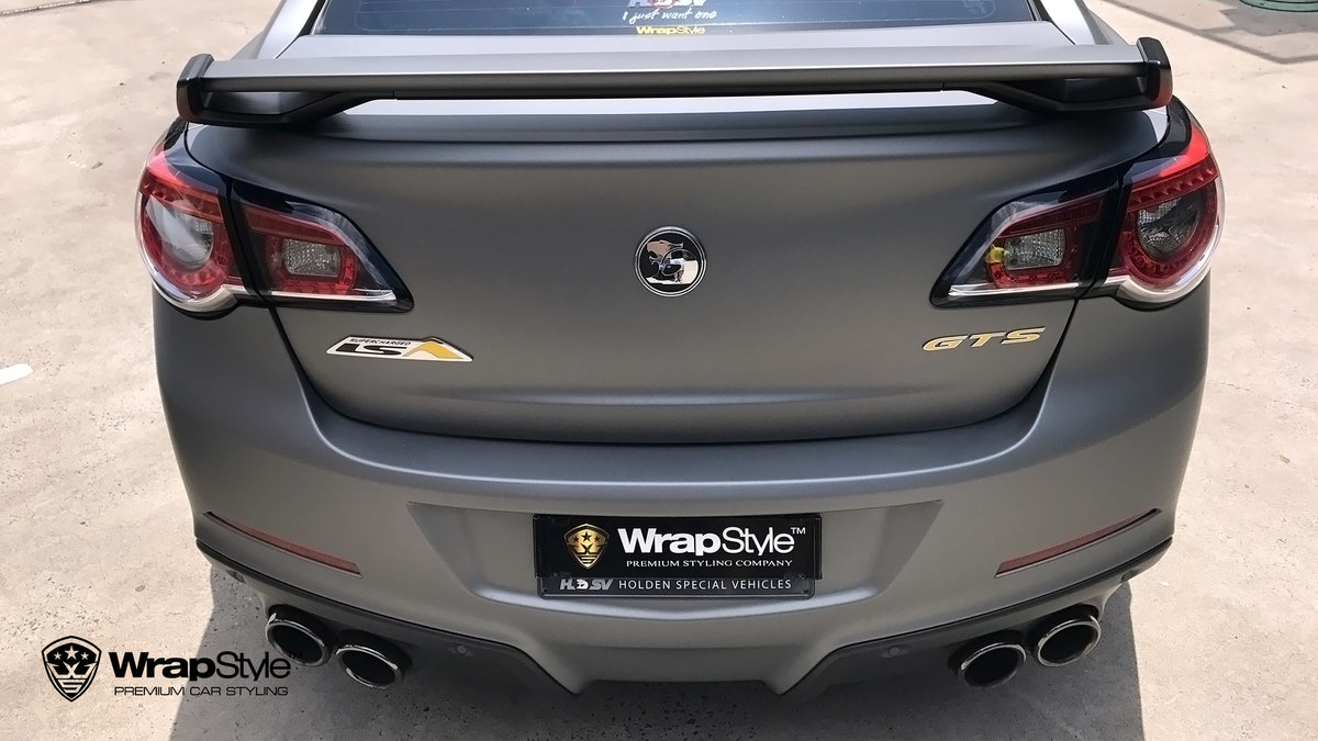 HSV GTS - Grey Matt wrap - img 1