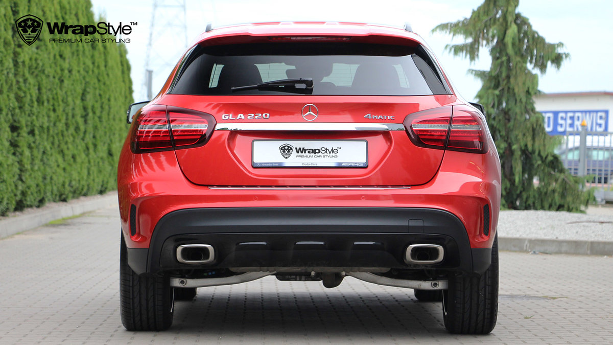 Mercedes GLA - Fire Red wrap - img 2
