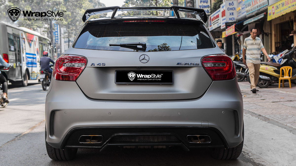 Mercedes A45 - Gun Metal wrap - img 1