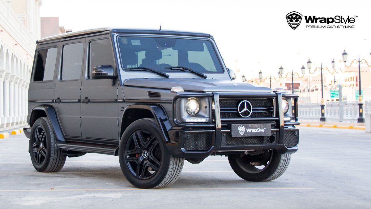 Mercedes G - Grey Matt wrap - img 2