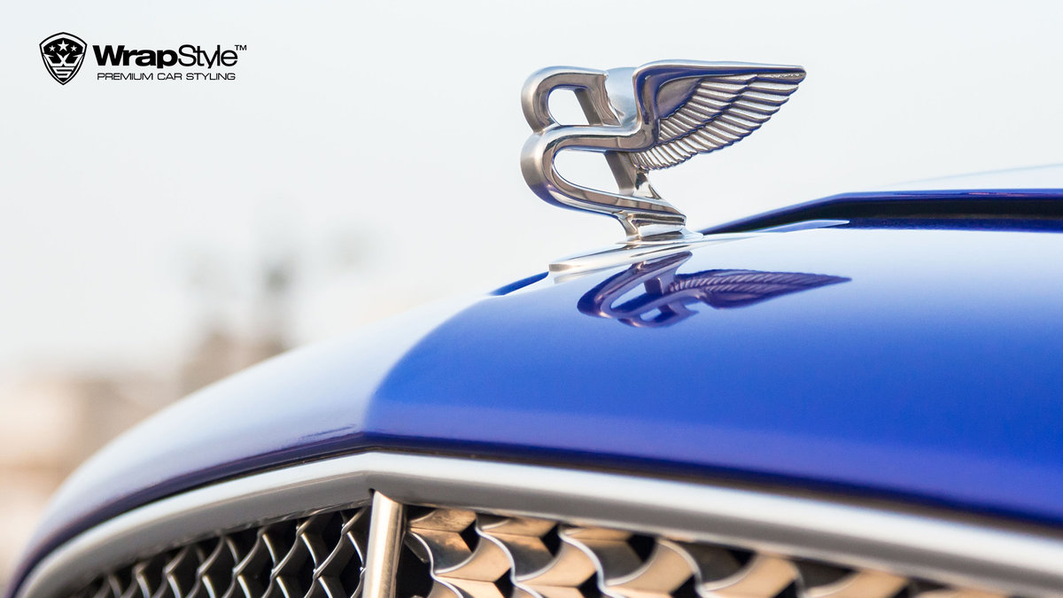 Bentley Mulsanne - Blue Metallic wrap - img 1