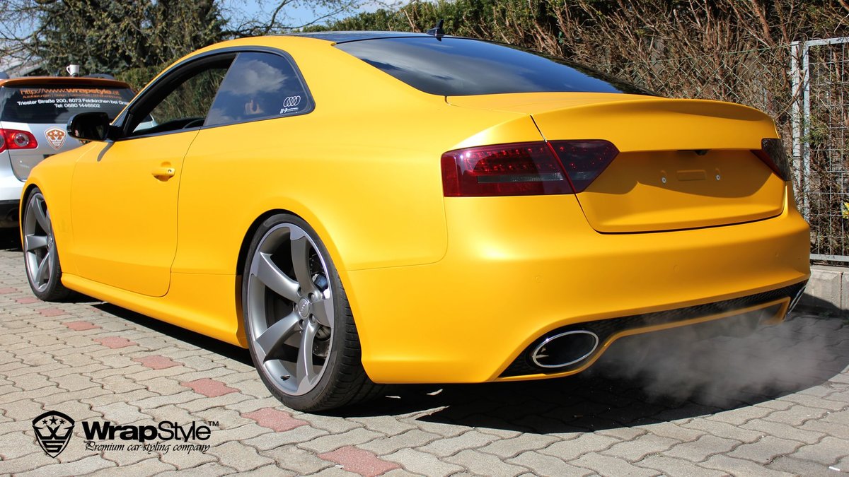 Audi A5 - Heatwave Matt wrap - img 2