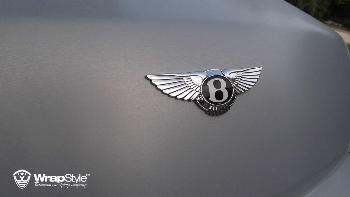 Bentley Continental - Brushed Aluminium wrap - img 2