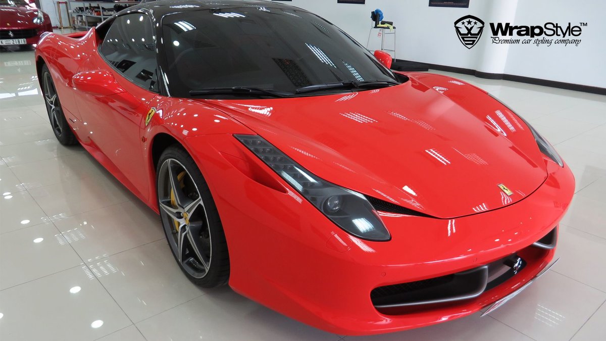 Ferrari 458 - Ceramic Pro wrap - img 1