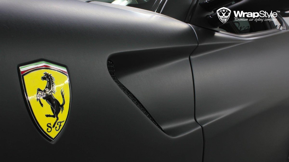 Ferrari 599 - Black Matt  wrap - img 4