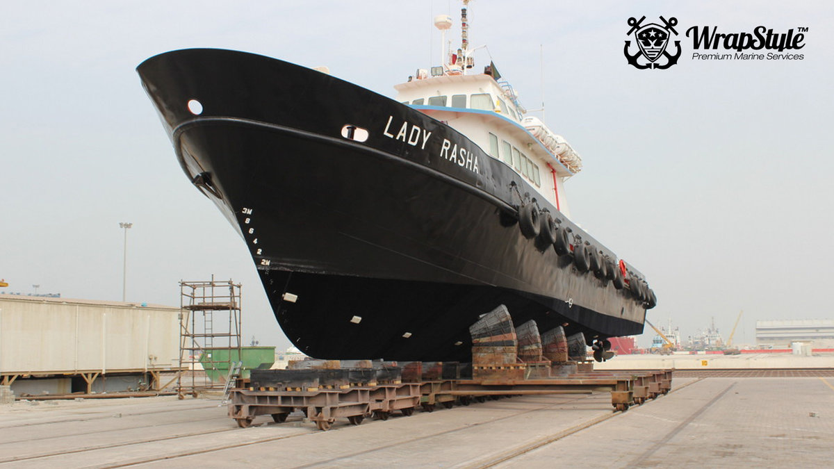 Lady Rasha II - Antifouling wrap - img 2