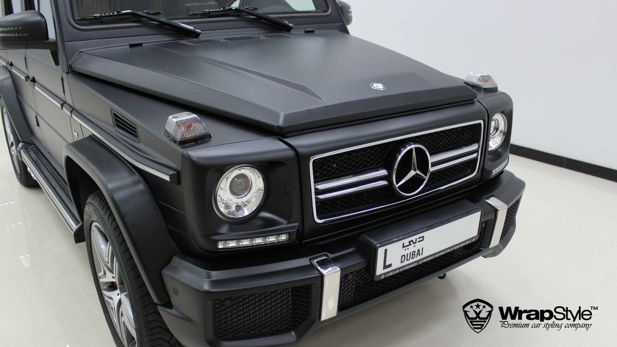 Mercedes G - Red Gloss wrap - img 2