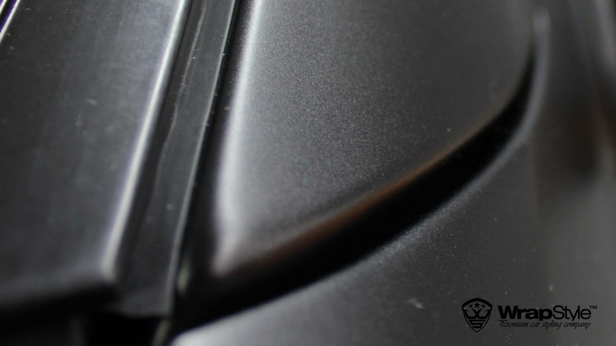 Mercedes GL  - Black Matt wrap - img 2