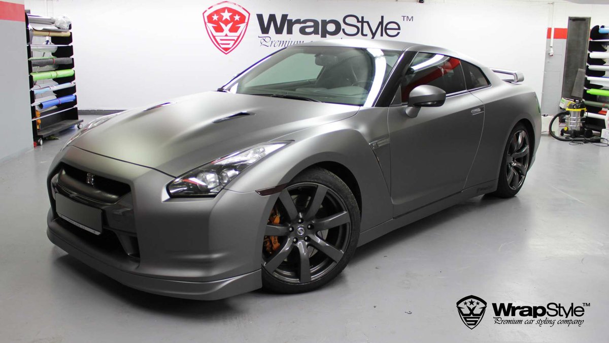 Nissan GTR - Anthracite Matt wrap - img 1