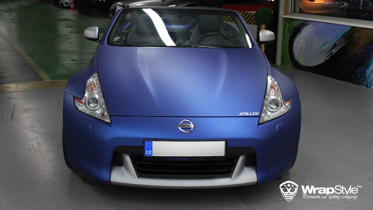 Nissan GTR  - Deep Ocean Matt wrap - img 2