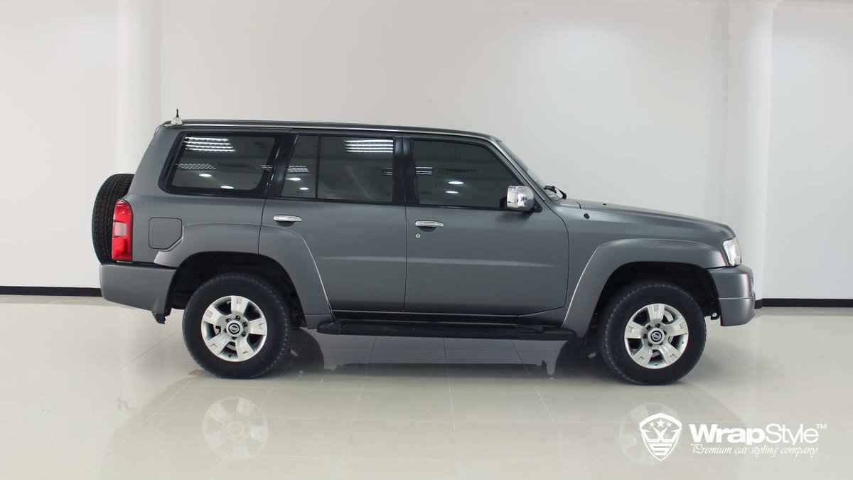Nissan Patrol - Anthracite Matt wrap - img 1